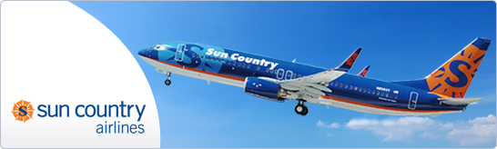 Save on Sun Country Airlines Save on Sun Country Airlines