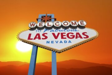 How to survive Las Vegas heat sign