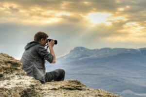 Man Following Dos and Don'ts of Travel Photography