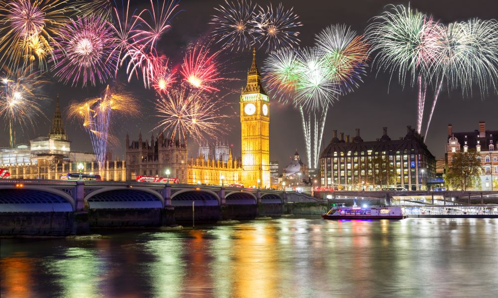 5 Fabulous Places to Celebrate New Year's Eve | Miles Away