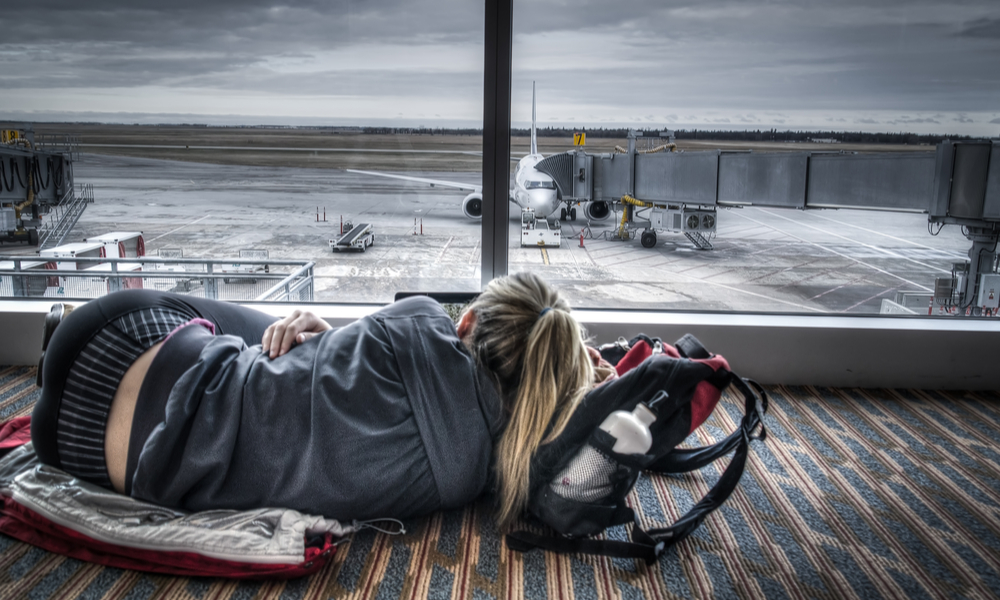 How to Sleep Comfortably in an Airport CheapOair MilesAway