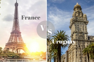 France vs Uruguay