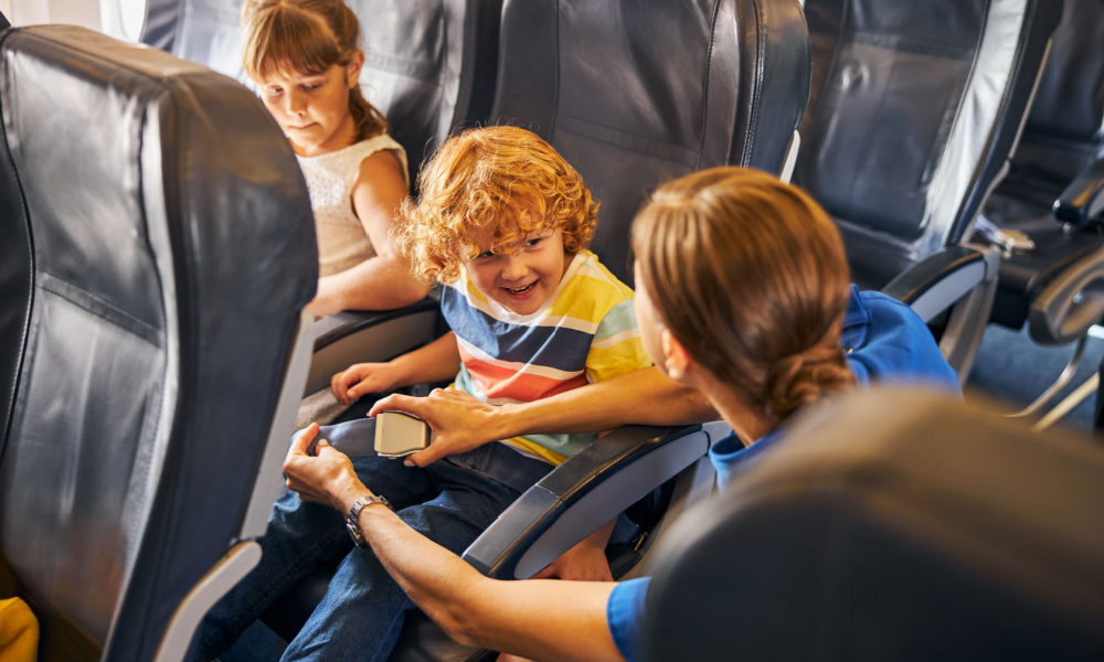 Here's Where to Sit On a Plane With Family CheapOair MilesAway