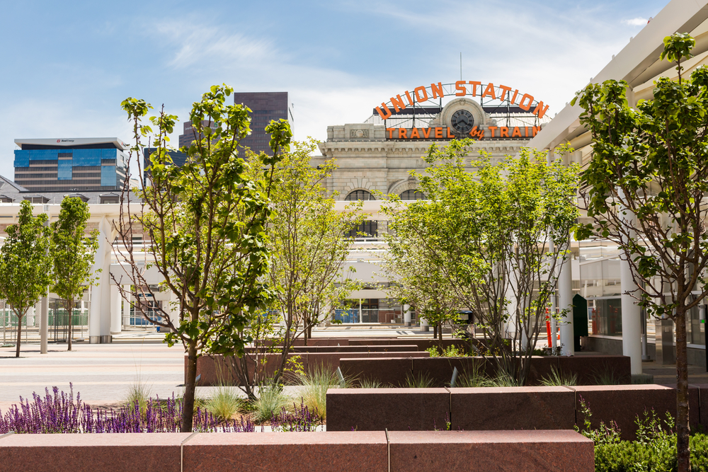 Progress of redevelopment of Union Station in Denver.