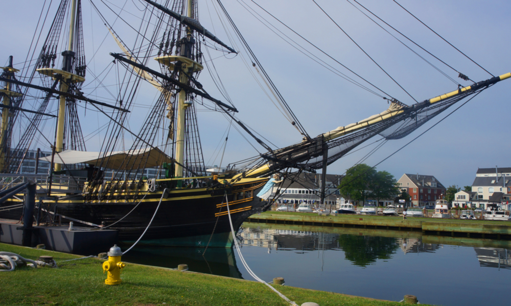 Ship wood, Salem, Massachusetts, USA